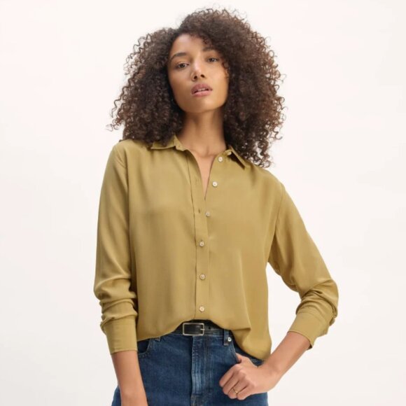 Everlane Button Down Long Sleeves Shirt "Must Have Shirt" - Picture 1 of 6